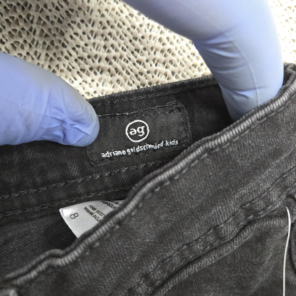 AG Adriano Goldschmied Jeans Youth Boys 8 Stretch Kingston Slim Skinny Night Owl - Picture 8 of 15